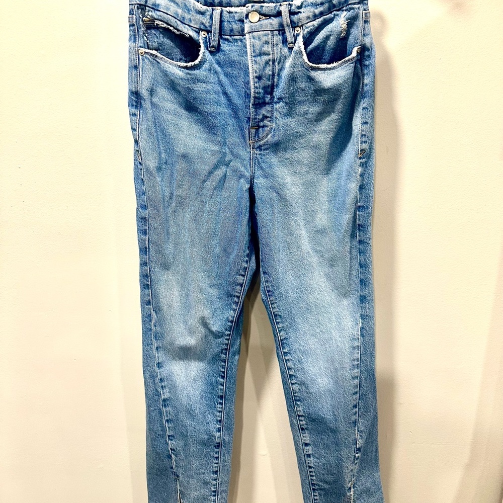 Good American Good Boy Jeans Size 29/8 - Picture 3 of 10